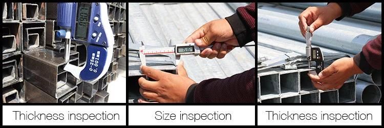 40mmx80mm Rectangular Pipe 50 X 75 Rectangular Tube Steel