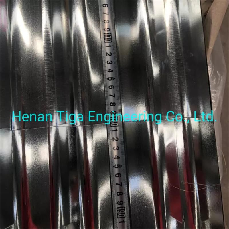 Stamp Regular Spangle 9 Waves Corrugated Galvanized Roof Tiles