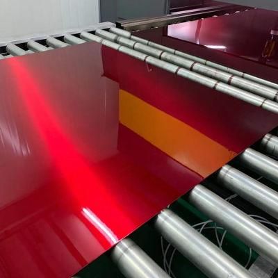 PVD Color Coated SUS 201 Ba Surface Stainless Steel Sheet for Decorative Material