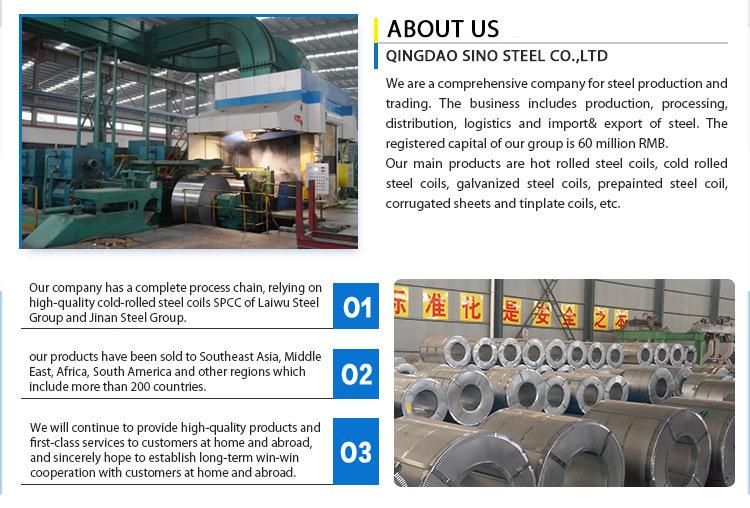 JIS SGCC Hot Dipped Galvanized Steel Coil for Building Construction