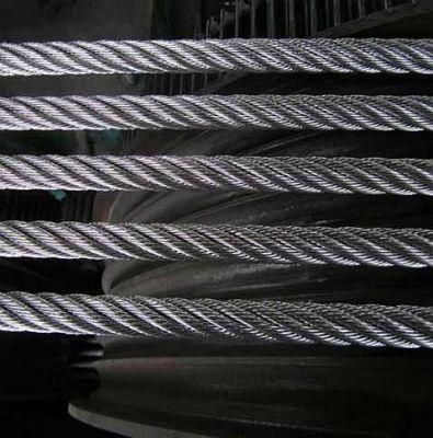 16mm 8X19s+FC Bright Elevator Steel Wire Rope