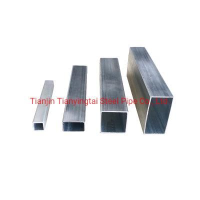 Gi Hollow Tube Square Gi Pipe Galvanized Square Tube