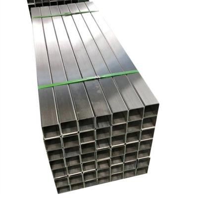 High Pressure ASTM Ss 301 304 304L 316 316L 321 904L Square Polished Stainless Steel Square Pipe