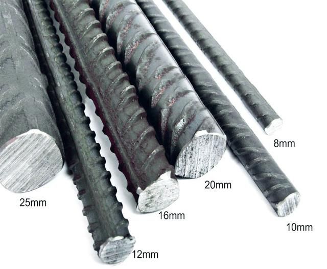 High Quality HRB400 Construction Concrete 12mm Reinforced Deformed Steel Rebar Price Per Ton for Construction