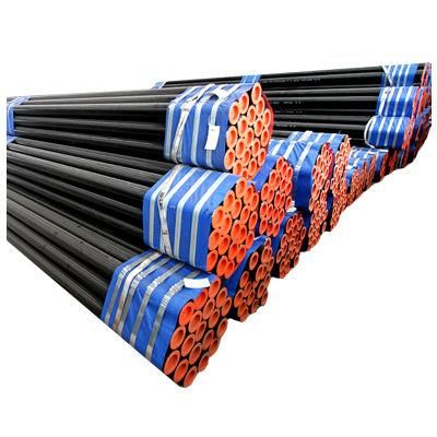 Fire Fighting Pipe Red Black Painting Carbon Tube ERW Painted Seamless Steel Grooved Pipe
