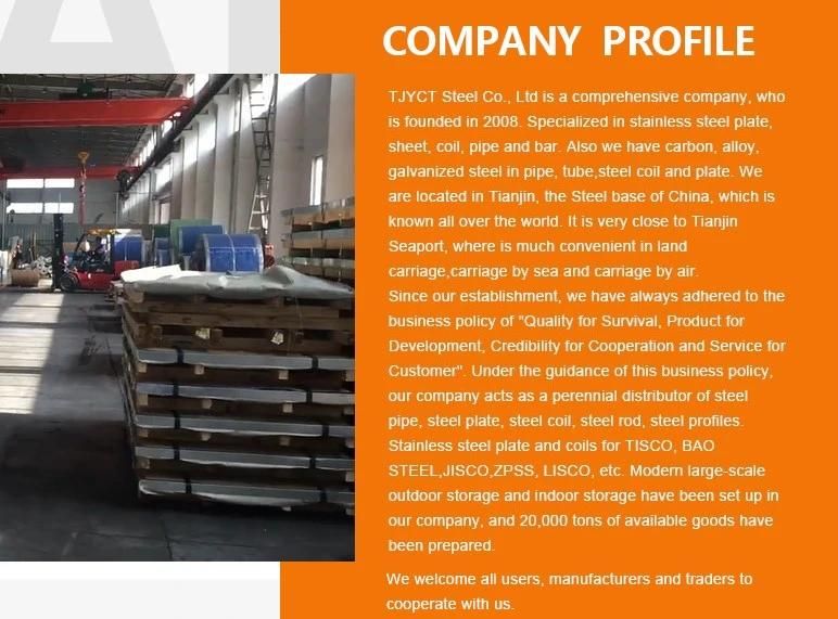 316L Stainless Steel Plate 2b No. 1finish 316 321 304 Stainless Steel Sheet