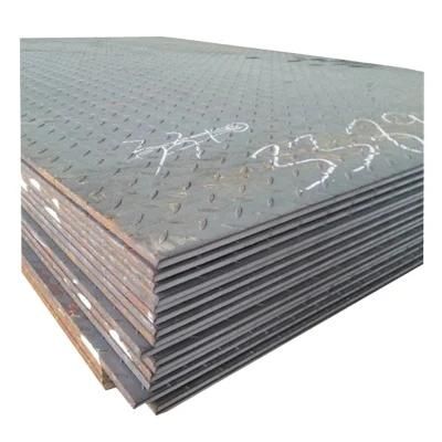 Hot Rolled St37 A36 Mild Carbon Chequered Steel Plate