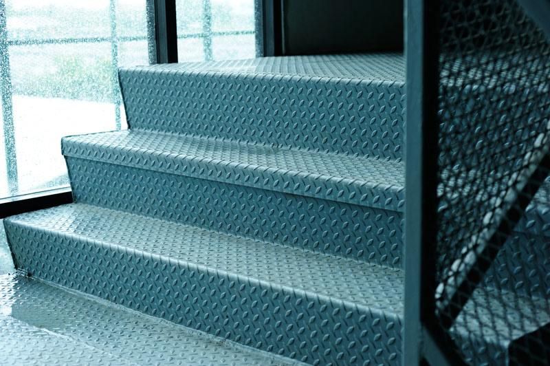 Gray Diamond Pattern Slip Resistance Floor Tread Q235 A36 Mild Checker Steel Plate