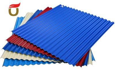 Stock ASTM 0.12-2.0mm*600-1250mm Corrugated Construction Material Steel PPGI Roofing Sheet with High Quality