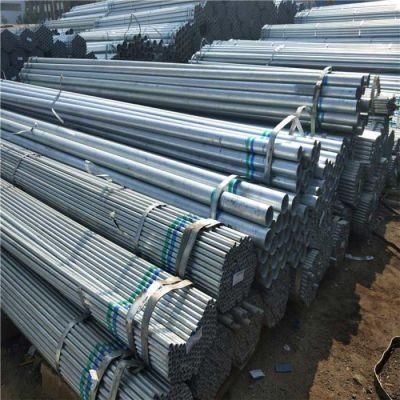 Q235 Scaffolding Pipes ERW Welded Gi Pre Galvanized Round Scaffolding Steel Pipes and Tubes in Stock