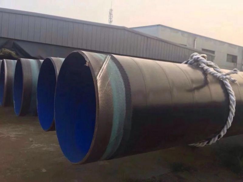 Ms Casing Black Spiral Steel Pipes with Polyethylene Coated for Pile/Building Material/Foundation Works and Water/Oil /Gas Pipeline