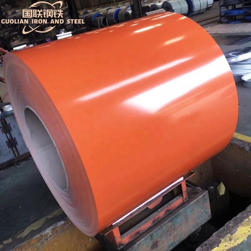 ASTM Ral Color New Prepainted Galvanized Steel Coil PPGL Zinc Coating Dx51d Prepainted Steel Coil Sheet