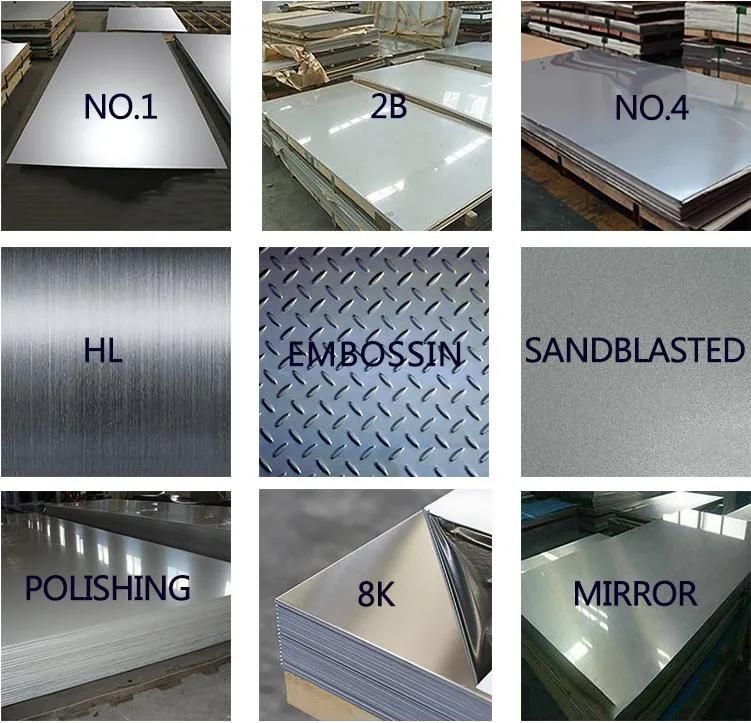 304 409 316 Super Duplex Stainless Steel Plate Price Per Kg Stock Stainless Steel Sheet