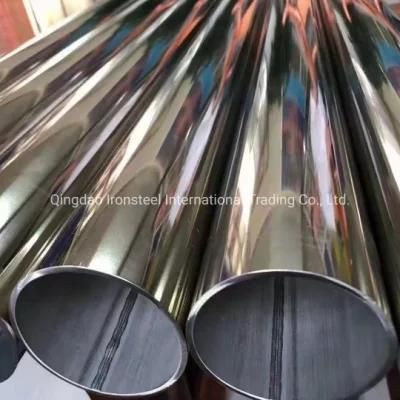 Grade 304L 8K Mirror Polishing Stainless Steel Pipe Stainless Steel Decorative Pipe