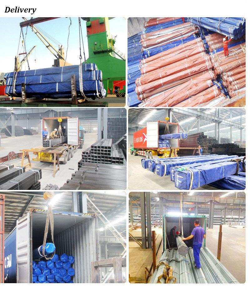 ERW Q195/Q235/Q345 Galvanized Square Pipe/Rectangular Steel Pipe