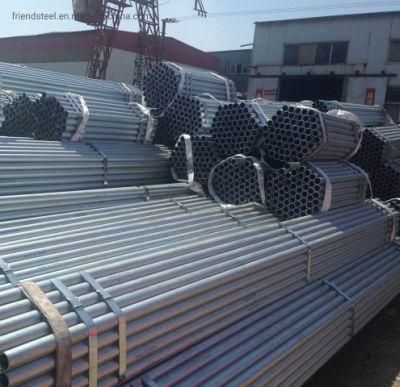 Hot Selling Good Scaffold Tube for Construction Galvanized Pre Gi Straight Welded Steel Pipe
