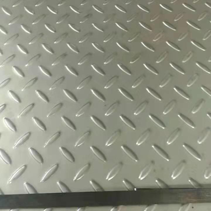 3.0mm Inox SS304 Stainless Steel Flat Checker Sheet Durbar Floor Plate with Willow Leaf Pattern