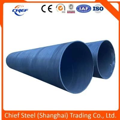 Piling Pipes / S355jr Carbon Steel Spiral Welded SSAW Pile Pipe for Piling Constuction