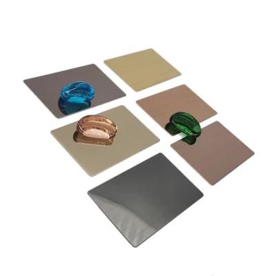 Taiyuda Group Blue Diamond Color Coating Super Mirror 8K Anti Fingerprint Apf Anti Corrosion Inox Stainless Steel Sheet