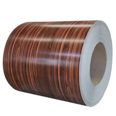 Roofing Steel Sheet PPGI Special Grain Wood Pattern PPGI