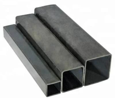 Promotion Price 40X40mm 6m Length Black Iron Square Tube Steel Pipe for Construction