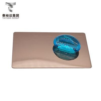 Best Standard Brown Cold Rolled AISI 316 A240 A480 A554 A276 No. 1 2b Ba No. 4 8K Super Mirrior Hairline Hl Stainless Steel Sheet