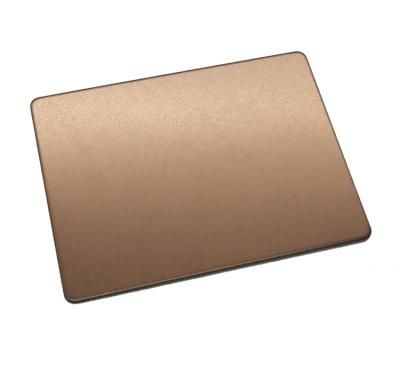 Hot Selling Champagne Cold Rolled AISI 316 A240 A480 A554 A276 No. 1 2b Ba No. 4 8K Super Mirrior Hairline Hl Stainless Steel Sheet