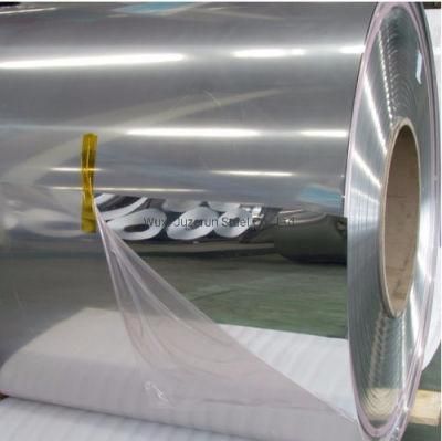 Factory Wholesale 201 304 316 430 Gold Mirror Finish Color Decorative Stainless Steel Coil for Hotel