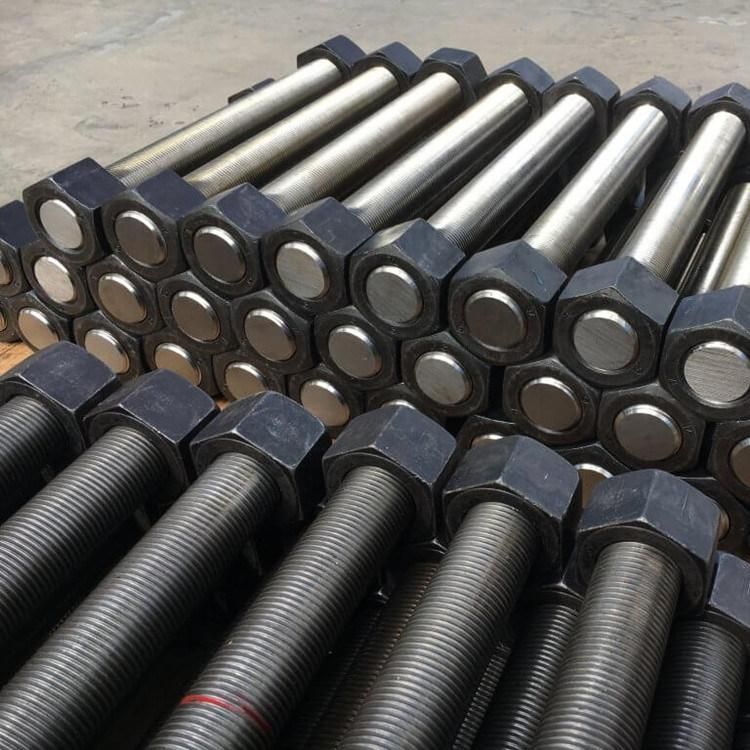 10mm to 300mm Anchor Bolts Equivalent Material 40cr Steel Bar