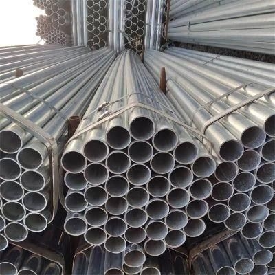 ASTM A106 A36 A53 1.0033 BS 1387 Ms ERW Hollow Steel Pipe Gi Hot DIP Galvanized Steel Pipe EMT Welded Steel Square Round Pipes