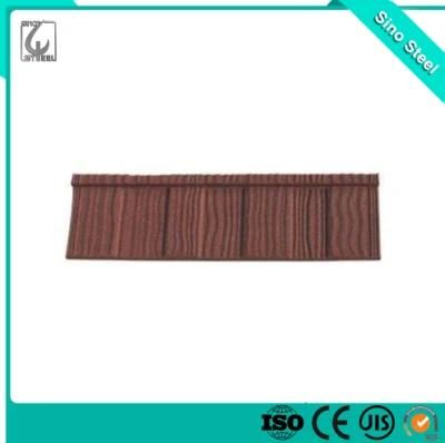 Stone Coated Metal Roofing Tile with Various Colors Ripple Type