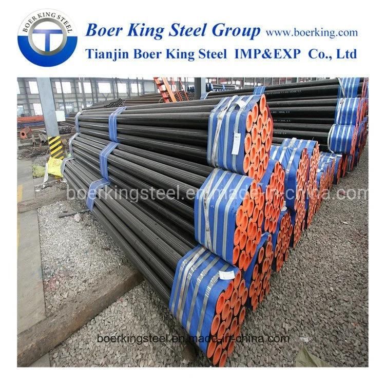 Ms CS Seamless Pipe Tube API 5L ASTM A106 Gr. B Sch40 Sch80 Seamless Carbon Steel Pipe