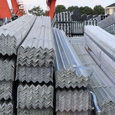 Standard Sizes 63X63X6 V Shaped Galvanized Equal Angle Steel Bar