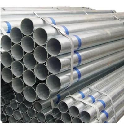 ERW Welded Gi Pre Galvanized Round Scaffolding Steel Pipes and Tubes