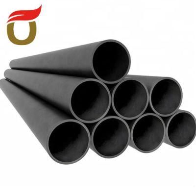 Black Carbon Fitting Mild Pipe Steel with Factory Price Seamless Tube