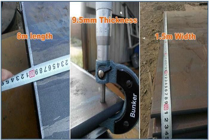 High Strength Structural Plate Hot Rolled Carbon/Ms/Alloy Steel Plate A36 A516