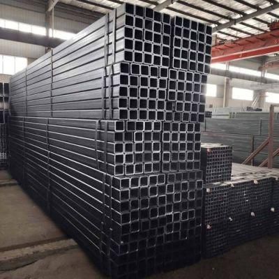 A36 Black Iron Tube/Cold Rolled Square Rectangular Tube for Furniture