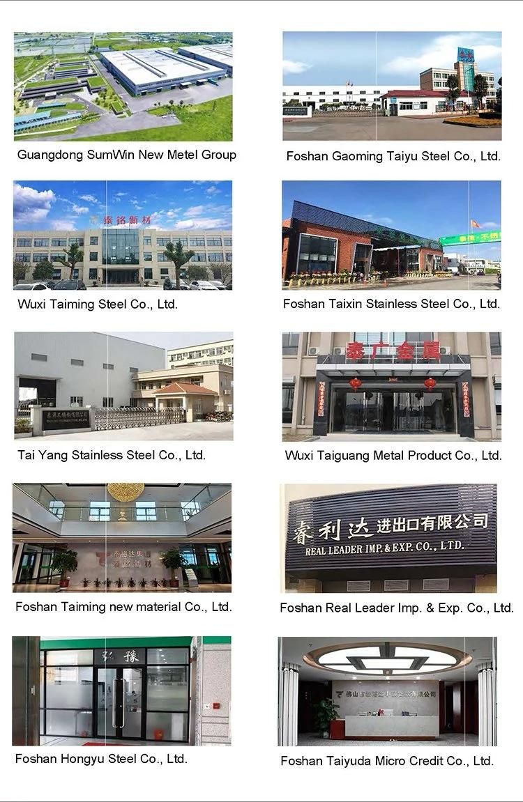 New Design Ti-Gold PVD Coating SUS 304 316 316L 410 430 201 2b Ba Vibration Decoration 4X8 Inox Austenitic Stainless Steel Sheet