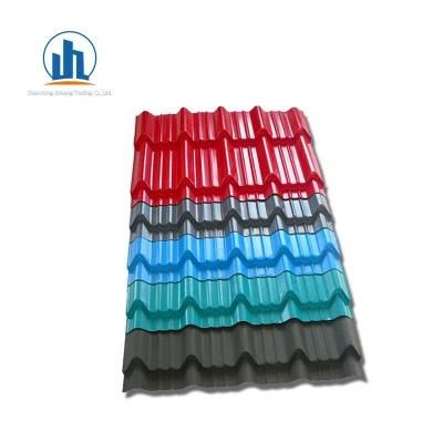 Building Material Dx51d Z30~Z275 Zinc Coated ASTM Metal Roofing Sheet Corrugated Galvanized Roofing Sheet in Southeast Asia
