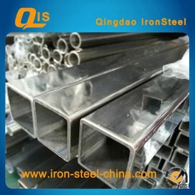 Square and Rectangle Stainless Steel Pipe by Grade 201, 304
