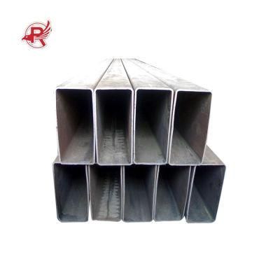 China Supply Q195 Low Carbon Black Steel Hot DIP Galvanized Coating Square Tube/Rectangular Hollow Tubular Steel Pipe