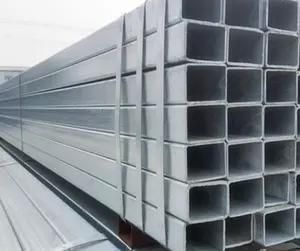 Gi Ms Black Welded Rectangular Square Steel Pipe Tube Carbon Steel Pipes