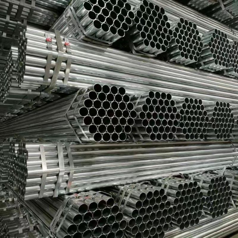 Hot DIP Galvanized Round Steel Pipe, Gi Pipe Pre Galvanized Steel Pipe, Galvanized Tube for Construction