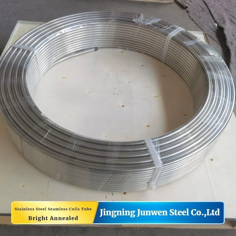 Brilliant Annealed Stainless Steel Seamless Coils Tube