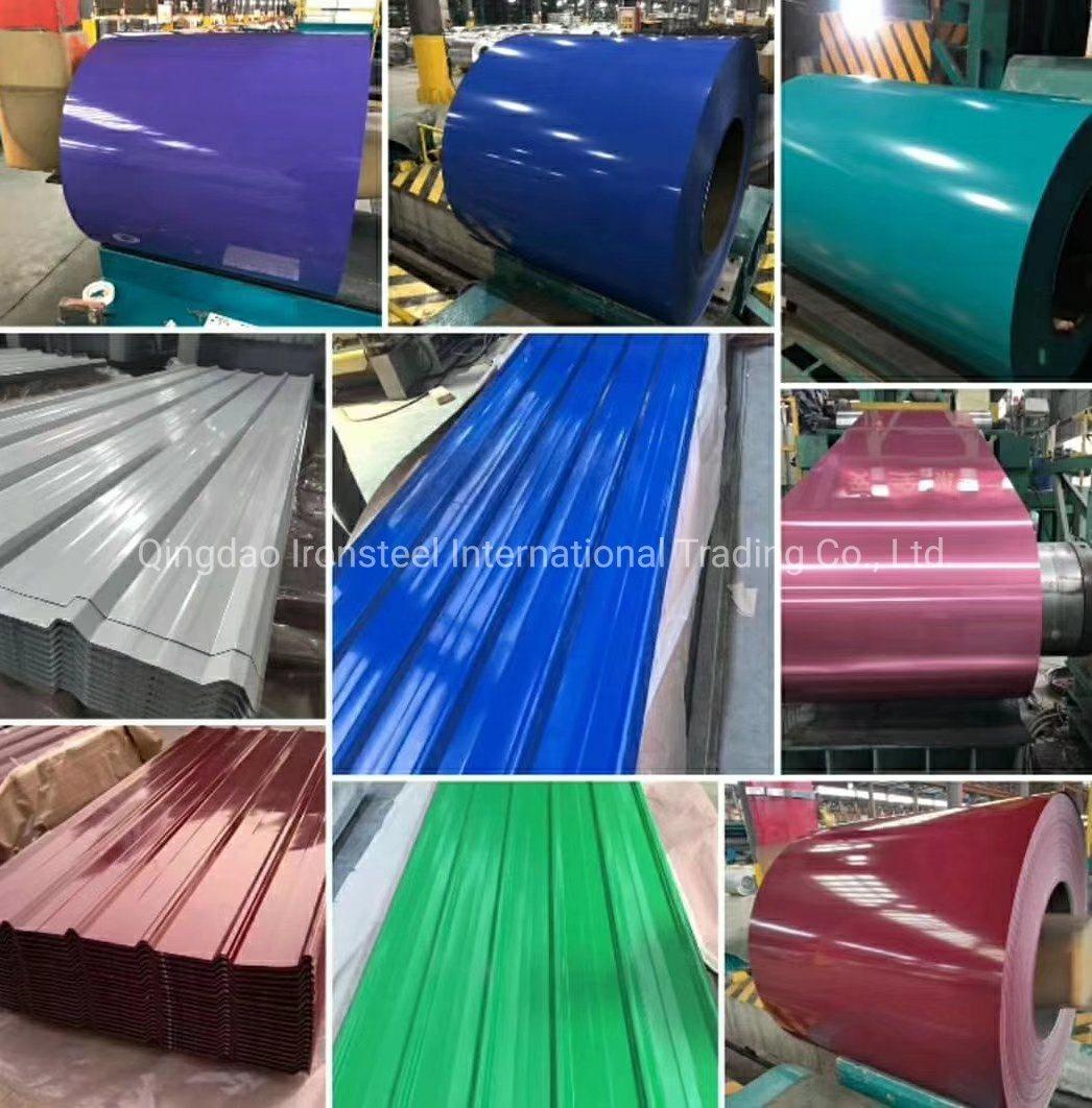 PPGI/PPGL/Gi/Gl Building Material CGCC Dx51d 0.12mm~2.0mm Prepainted Galvanized Steel Coil Ral Color Coated Galvanized Steel Coil