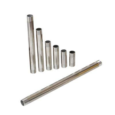 Stainless Steel 1/2 Inch Male Thread Connector Pipe 5/6/8/10/15/20/30cm Shower Rod Extension Tube Water Pipe Adapter