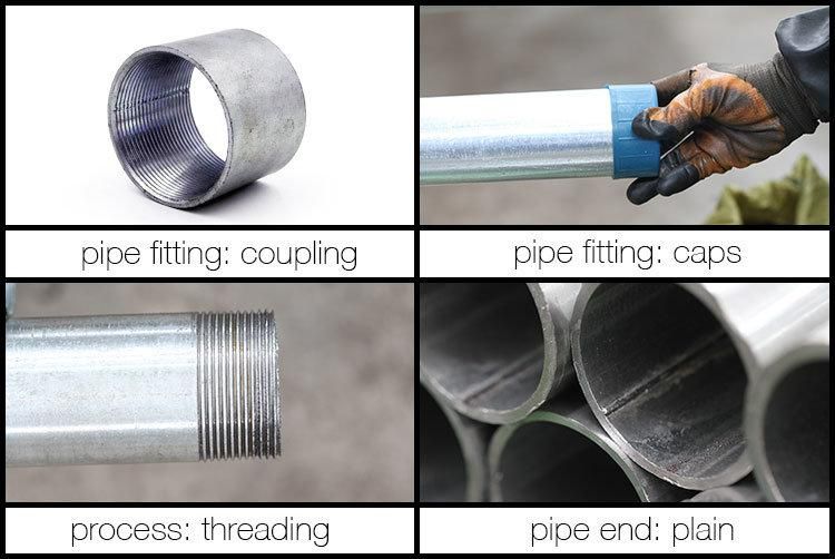 Galvanized Iron Pipes for Sale Pipelines