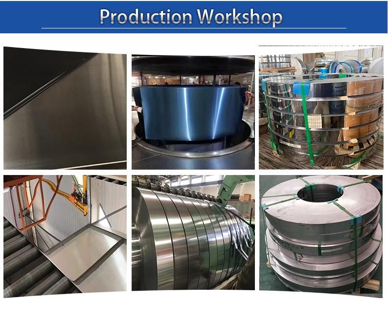 Decorative Hot Rolled ASTM AISI Ss201 202 Stainless Steel Strip with No. 1 Ba Hairline Mirror Color