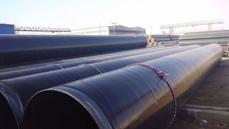 Carbon Steel Spiral LSAW Pipe with Epoxy Coating/3PE Coating According to Awwa C210/DIN30670 for Water Transportation