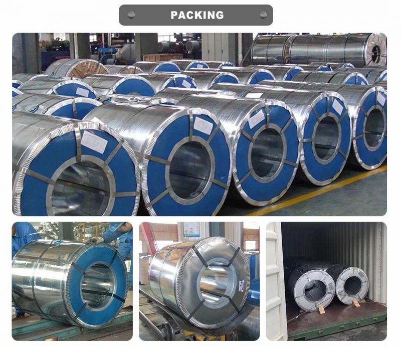 Cold Rolled/Hot Dipped Gi Coil, Dx51d Zinc Coated Galvanized Steel Coil